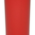 Lixeira Plástica 22 Litros Com Aro Laranja