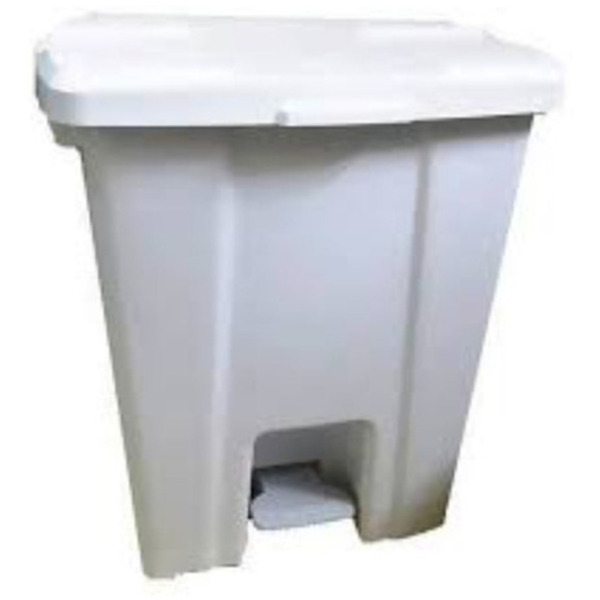 Lixeira Plástica 30 Litros Com Pedal Para Condomínio Casa Azul