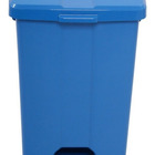 Lixeira Plástica 30 Litros Com Pedal Para Condomínio Casa Azul