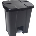 Lixeira Plástica 30 Litros Com Pedal Para Condomínio Casa Bra