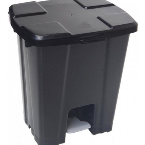 Lixeira Plástica 30 Litros Com Pedal Para Condomínio Casa Cin