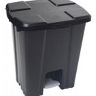 Lixeira Plástica 30 Litros Com Pedal Para Condomínio Casa Ver