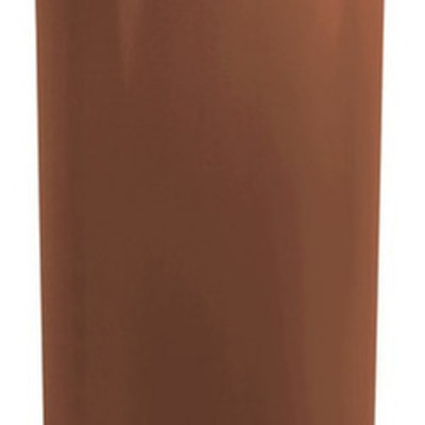 Lixeira Plástica 50 Litros 30x70 Com Aro Plástico - Marrom