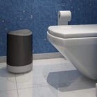 Lixeira Plástica Banheiro  Preto