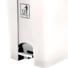 Lixeira Plástica Com Pedal 50 Litros - Perfect (branco)