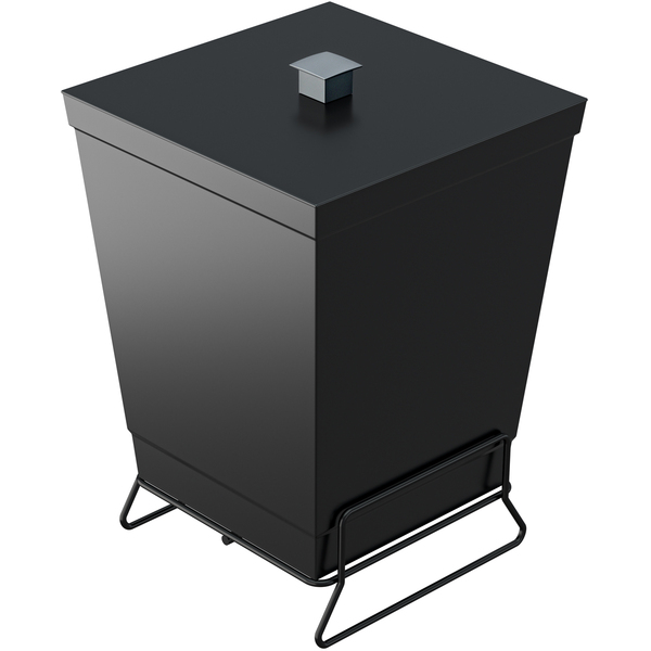 Lixeira Plástica Com Suporte 6,5l Cesto De Lixo Para Banheiro