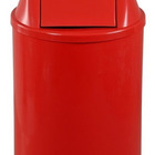 Lixeira Plástica Com Tampa Vai-vem 22 Litros Vermelho