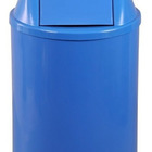 Lixeira Plástica Com Tampa Vaivem 22 Litros Azul