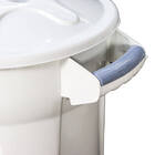 Lixeira Plástica Jsn Com Tampa Sobreposta 20 Litros Branco