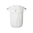 Lixeira Plástica Jsn Com Tampa Sobreposta 20 Litros Branco