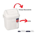 Lixeira Plástica Para Pia 6 5l - Atlas