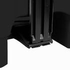 Lixeira Plástica Retangular Com Pedal 15 Litros - Preto