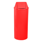 Lixeira Plástica Tampa Vai-vem 50 Litros Vermelho