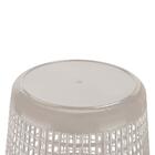 Lixeira Plástica Vaz 5l Branco Ant