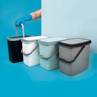 Lixeira Push 6 Litros Mor Azul Claro