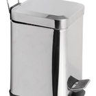 Lixeira Quadrada 6l Inox Com Pedal
