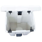 Lixeira Quadrada Branca Com Pedal 15 Litros Jsn