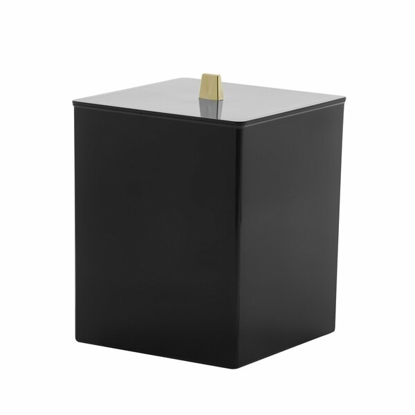 Lixeira Quadrada Com Tampa 7l - Paramount