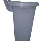 Lixeira Quadrada Plastica De 100 Litros Com Roda E Pedal Amar