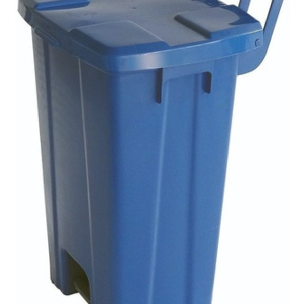 Lixeira Quadrada Plastica De 100 Litros Sem Roda E Pedal Amar