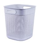 Lixeira Rattan Cesto Roupa Telada Lixo 12 Litros Escritorio B