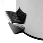 Lixeira Redonda 12 Litros Aço Inox Com Pedal Kala