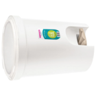 Lixeira Redonda Branca Com Pedal 6,6l Sanremo