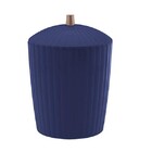 Lixeira Redonda Canelatta Azul Marinho Paramount 1550