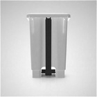 Lixeira Retangular 100l C/ Pedal Branca Larplasticos