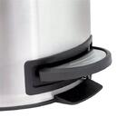 Lixeira Safira Inox 12 Litros Cinza Mor