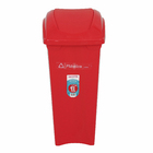 Lixeira Seletiva 40L Plástico Basculante Vermelha Sim Sanremo