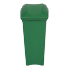 Lixeira Seletiva 40L Plástico Basculante Verde Sim Sanremo