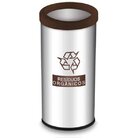 Lixeira Seletiva Com Aro 40,5l Brinox
