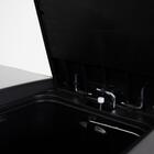 Lixeira Seletiva Dupla Inox Office Healer Simple 2 Divisórias