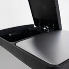 Lixeira Seletiva Dupla Inox Office Healer Simple 2 Divisórias