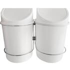 Lixeira Seletiva Para Cozinha 12l Deslizante Dupla Corrediça