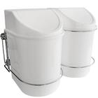 Lixeira Seletiva Para Cozinha 12l Deslizante Dupla Corrediça