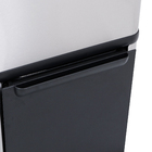 Lixeira Seletiva Smart com 3 Compartilhamentos 50L Inox Delinia