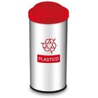 Lixeira Seletiva Tampa Basculante 40,5l Brinox