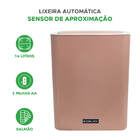 Lixeira Sensor Automática Banheiro Cozinha Lixo Inteligente -