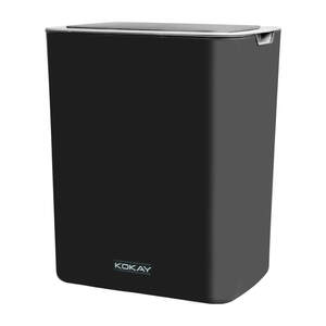 Lixeira Sensor Automática Banheiro Cozinha Preta Lixo Inteligente Kokay ...