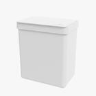 Lixeira Single Branca 2,5l Coza 170090007