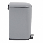 Lixeira Slim 40L Plástico Cinza Delinia