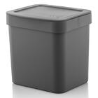 Lixeira Suspensa Com Suporte Para Fixação Trium Compacta Ou