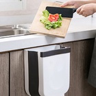 Lixeira Suspensa Para Porta De Armário De Cozinha Retrátil