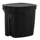 Lixeira Tramontina Compact  Pr 7l Preta