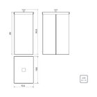 Lixeira Tramontina Luz Slim Em Aço Inox Com Revestimento Rose