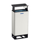 Lixeira Tramontina Modena 80 Litros Em Aço Inox Scotch Brite