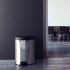 Lixeira Tramontina New Com Pedal 12l Redonda Inox Polido + Sa