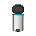 Lixeira Tramontina New Com Pedal 5l Redonda Inox Polido + Sac